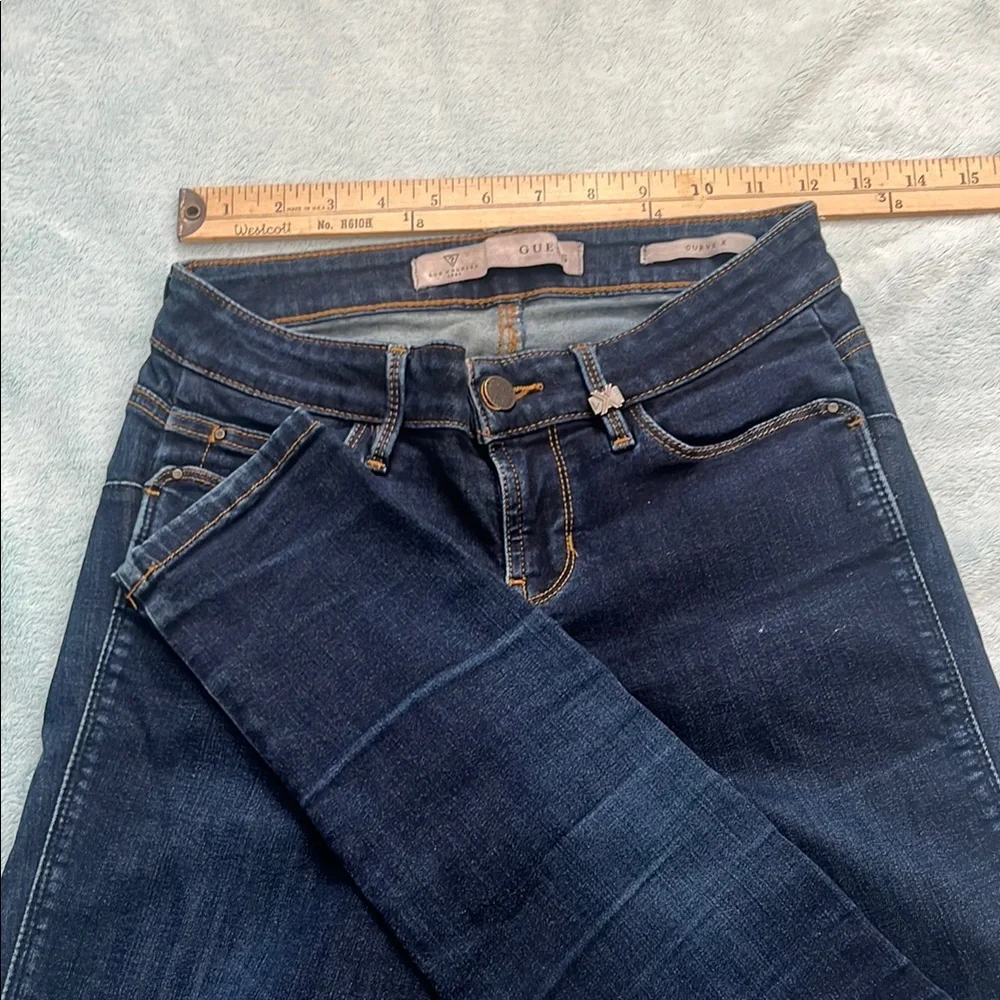 GUESSBlue Skinny Jeans Streamlined Fit - Picture 2 of 4